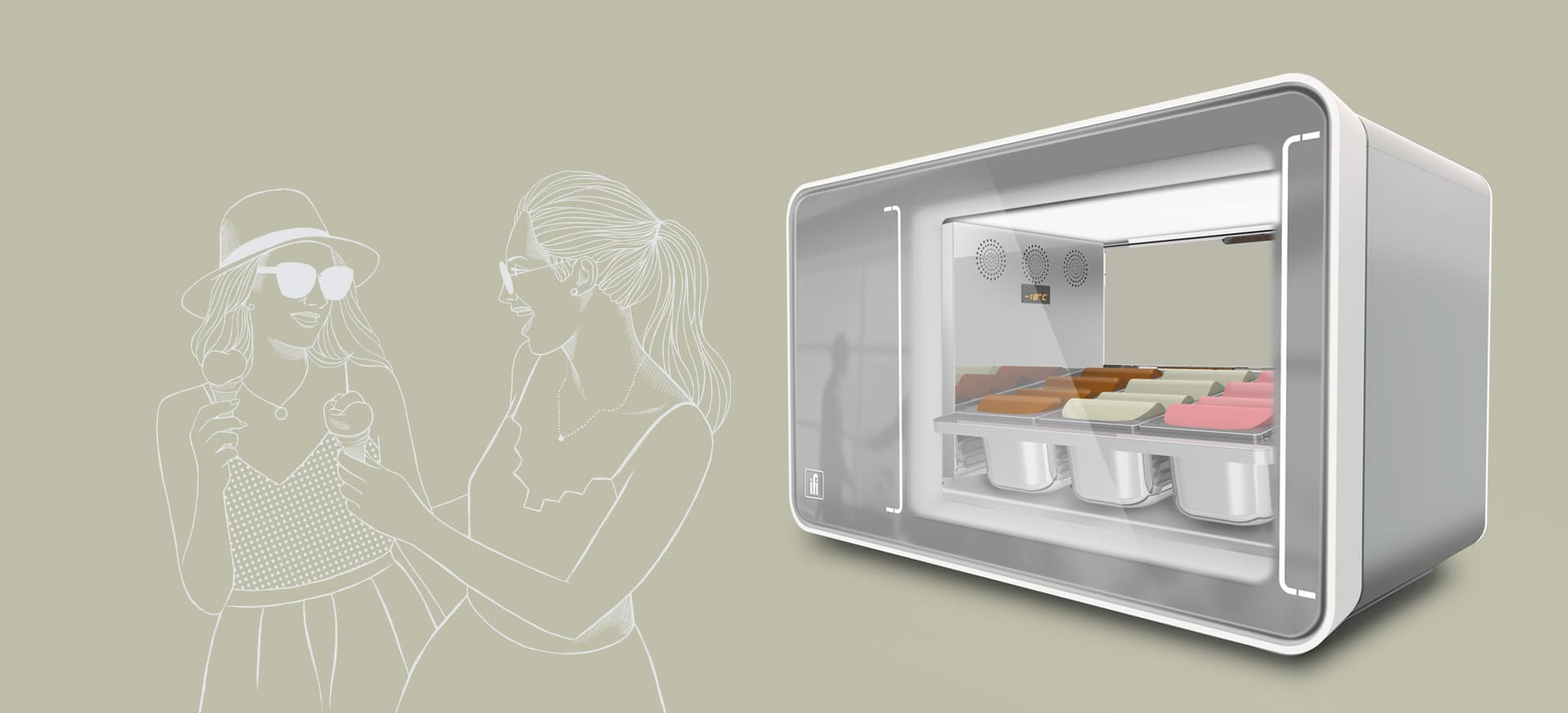 Ice-cream Display